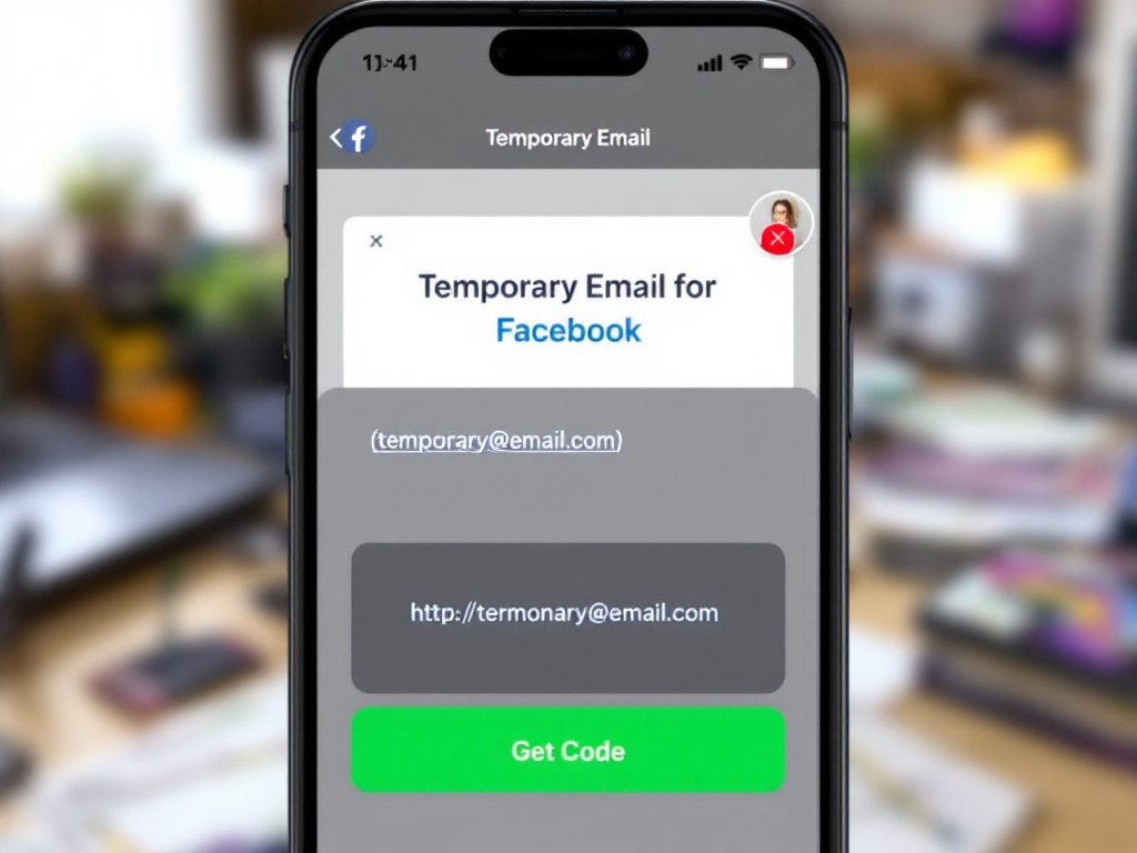 Temp Mail for Facebook
